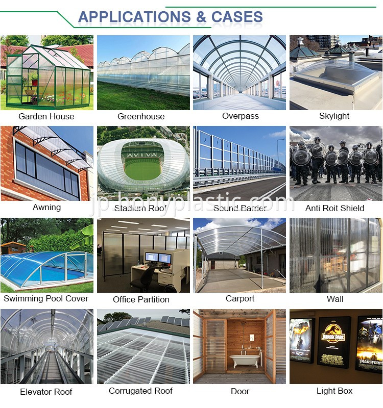 Polycarbonate TwinWall Plastic Panels & Sheets-5